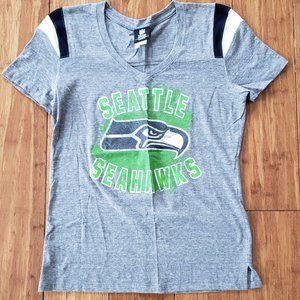 Seahawks Grey + Green T-Shirt